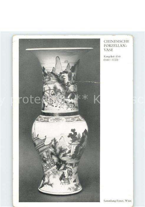 Vase Chinesische Porzellanvase Kang-hsi-Zeit
