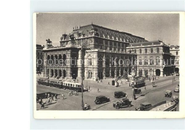 Strassenbahn Wien Opernhaus Ringstrasse