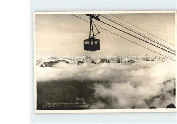 Seilbahn Säntis Churfirsten Glarneralpen