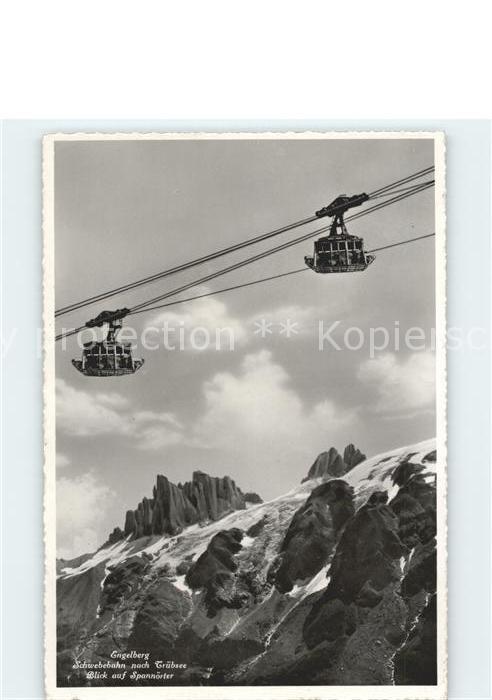 Seilbahn Engelberg Trübsee Spannörter