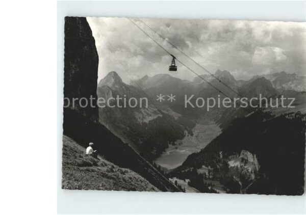 Seilbahn Brülisau-Hoher Kasten Sämtisersee Staub