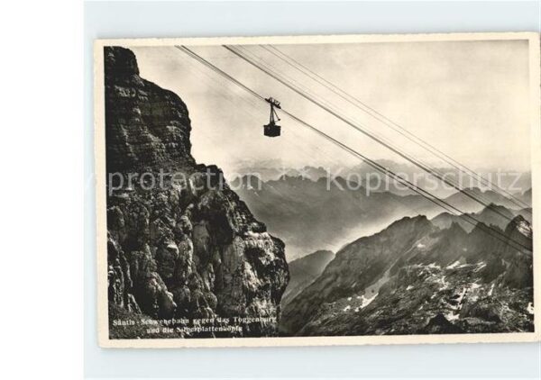 Seilbahn Säntis Toggenburg Silberplattenköpfe