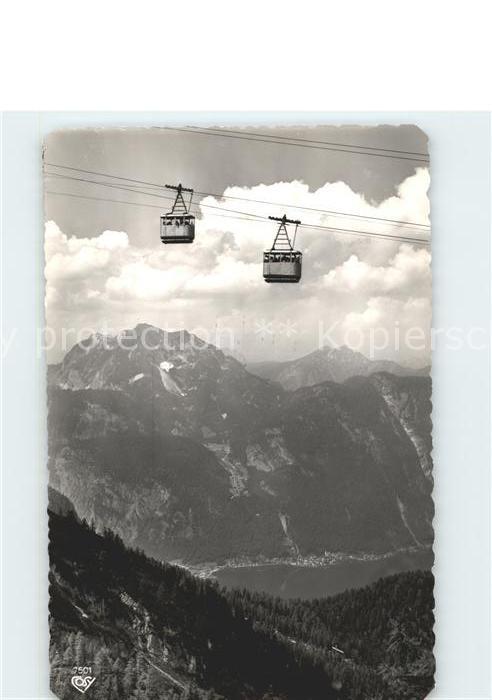 Seilbahn Dachstein Salzkammergut Plassen Hallsta