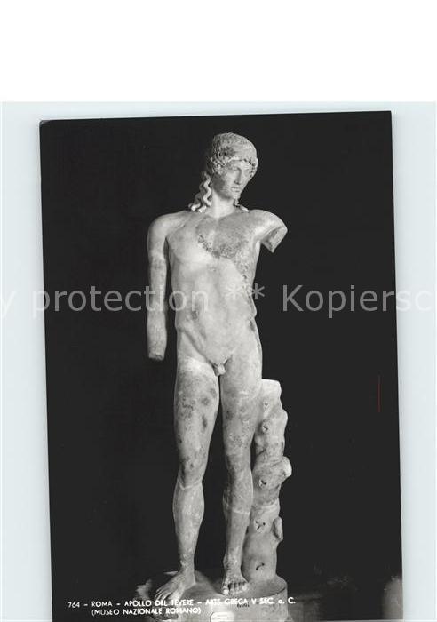 Skulpturen Apollo del Tevere Arte Greca Museo Nazi