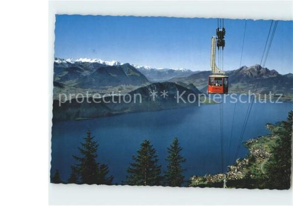 Seilbahn Weggis-Rigi Kaltbad Weggis Vierwaldstät