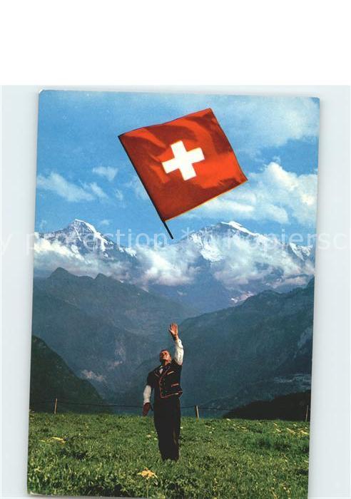 Fahnenschwingen Fahnenschwinger Schweiz Jungfrau Mönch