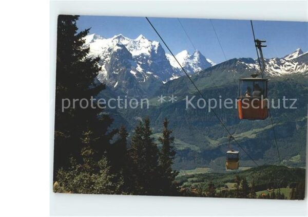 Seilbahn Wasserwendi-Käserstatt Wetterhorngruppe