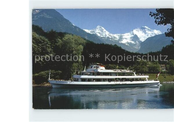 Motorschiffe Thunerseeschiff Bubenberg Interlaken Mö