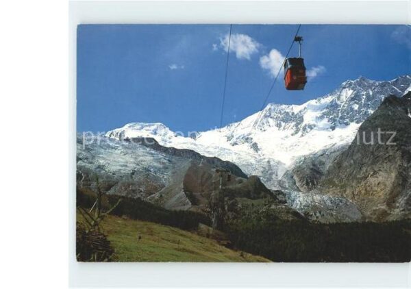 Seilbahn Spielboden Alphubel Täschhorn Saas-Fee