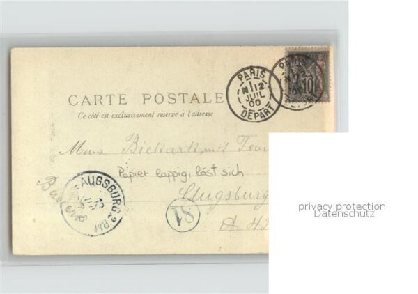Exposition Universelle Paris 1900 L'Allemagne – Bild 2
