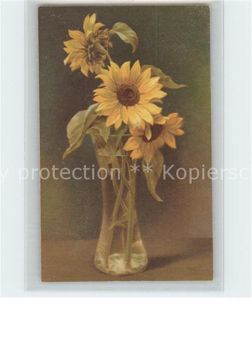 Maguire B. Sonnenblumen Vase Verlag-Wenau-Pastell-