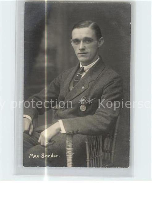 Komiker Max Sander