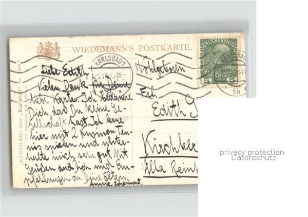 Verlag Wiedemann WIRO Nr. 898 A Karlsbad – Bild 2