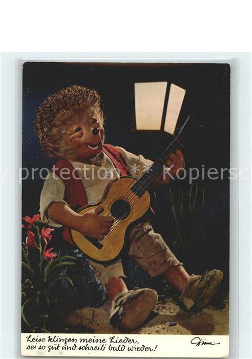 Mecki Nr. 319 Gitarre Lied Musik Strassenlaterne