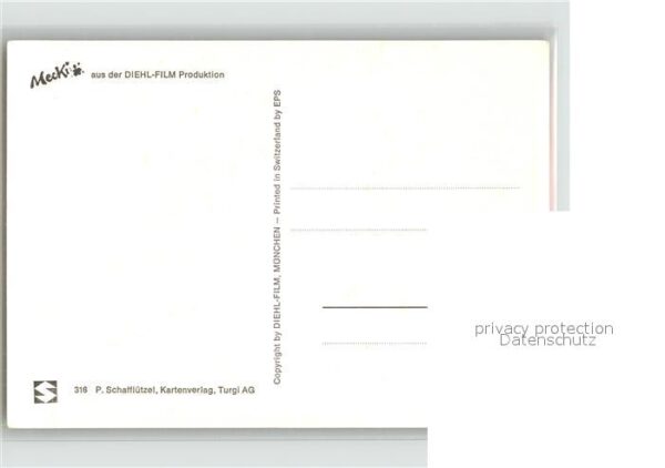 Mecki Nr. 316 Füller Tinte Brief – Bild 2