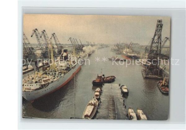 Hafenanlagen Schiffe Bremen