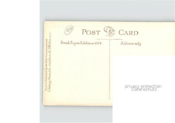 Exhibition British Empire 1924 1924 Palace of Engineering – Bild 2