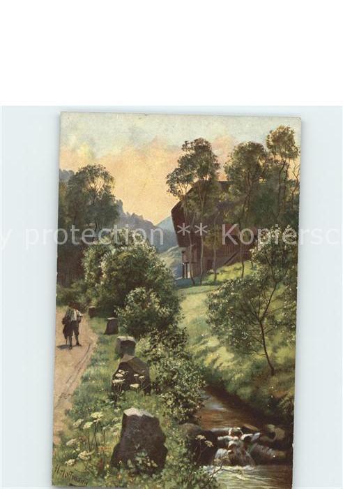 Hoffmann Heinrich Frühmorgens im Schwarzwald Nr. 3