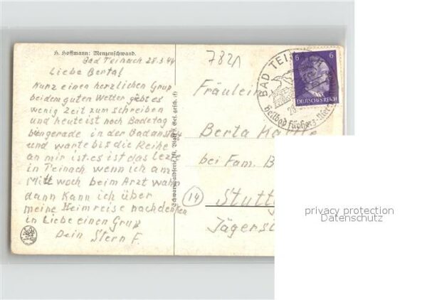 Hoffmann Heinrich Menzenschwand – Bild 2