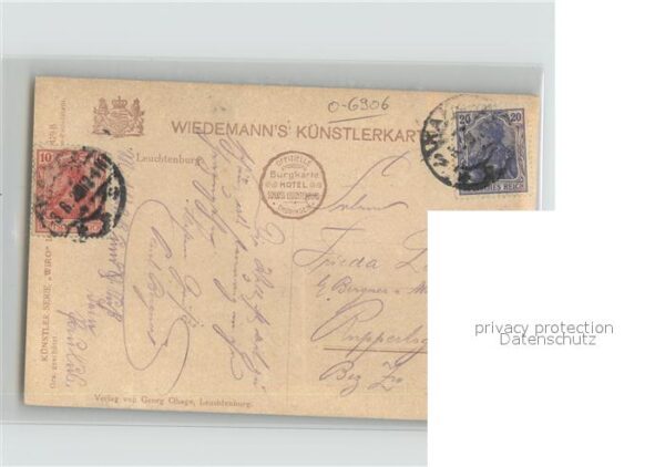Verlag WIRO Wiedemann Nr. 429 B Leuchtenburg Rehe – Bild 2