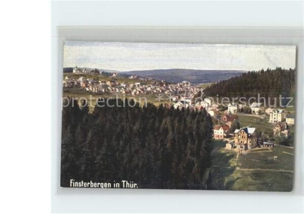 Verlag Wiedemann WIRO Nr. 1862 A Finsterbergen Thüringerwald