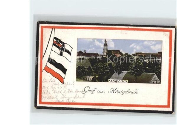 Schwarz Weiss Rot Fahne Königsbrück Übungsplatz