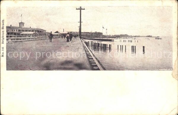 Brighton Beach N Y Promenade