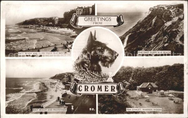 Cromer Beach Cliffs Promenade Tea Chalet Warre