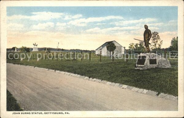 Gettysburg Pennsylvania John Burns Statue