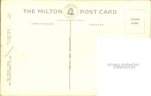 Galway Irland Southern Hotel Milton Post Card – Bild 2