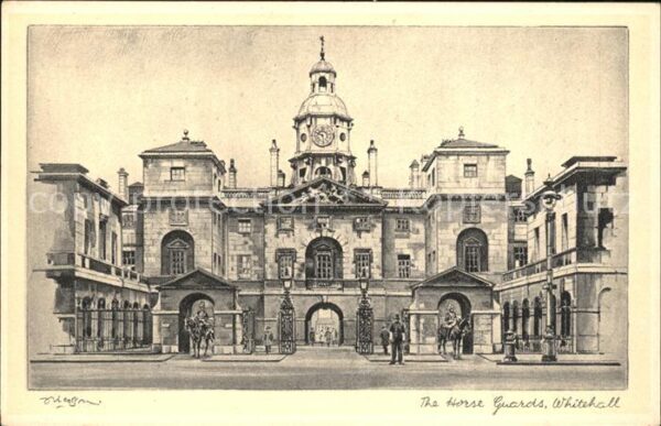 Leibgarde Wache Horse Guards Whitehall Verlag-Tucks