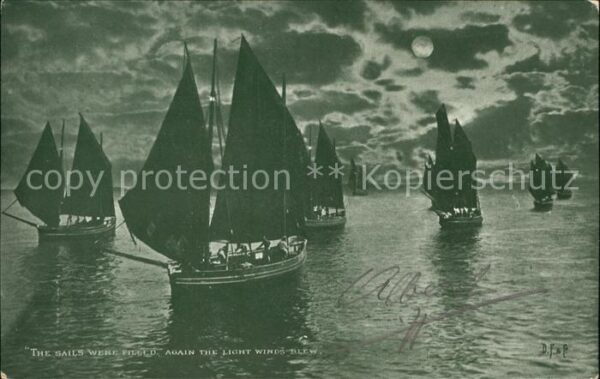 Segelboote Spruch