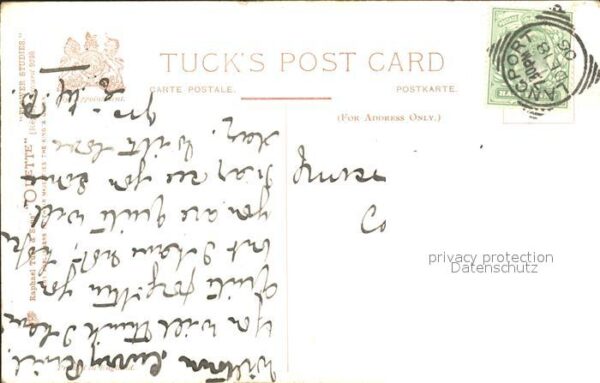 Verlag Tucks Oilette Nr. 9240 Lilien Weihnachten Bertha Maguire – Bild 2