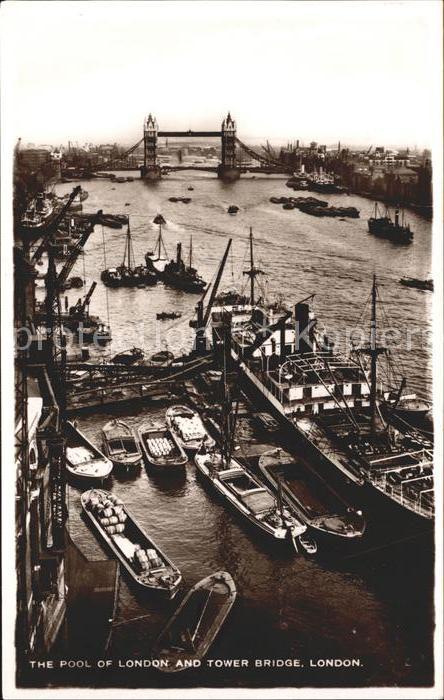 Dampfer Binnenschifffahrt Boote The Pool Tower Bridge London