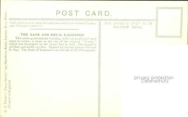 Autobus Omnibus Bank of England Royal Exchange London – Bild 2