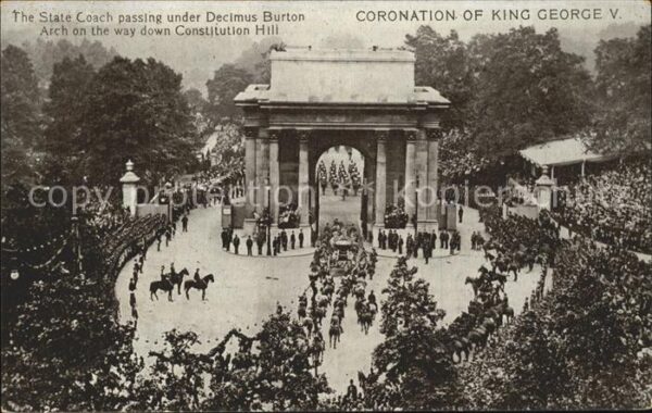 Adel England Coronation King George V. State Coach D