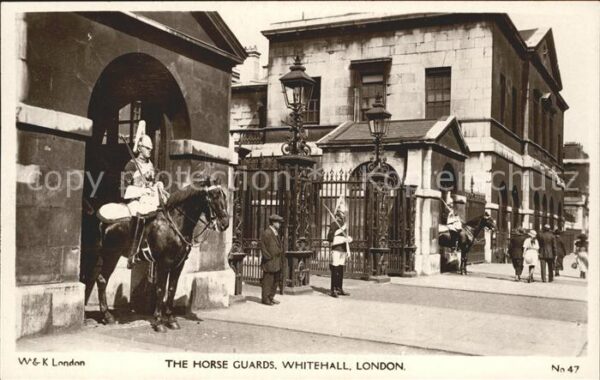 Leibgarde Wache Horse Guards Whitehall London