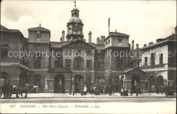 Leibgarde Wache Horse Guards Whitehall London