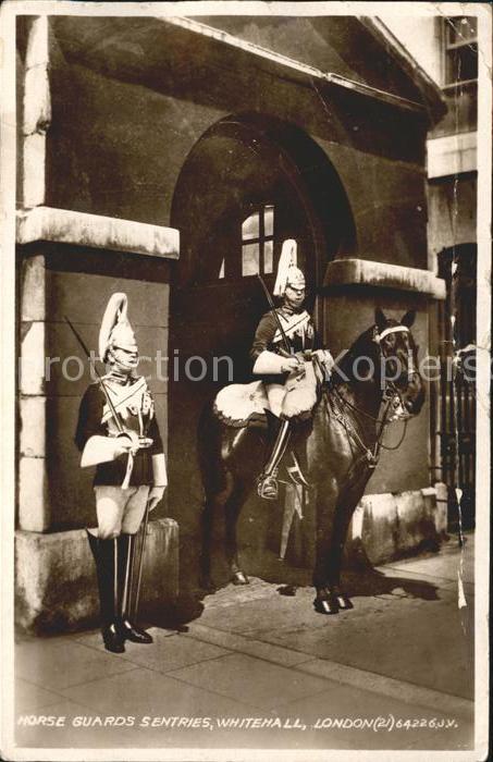 Leibgarde Wache Horse Guards Sentries Whitehall London