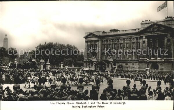 Leibgarde Wache Queen Elizabeth II. Duke of Edinburgh B