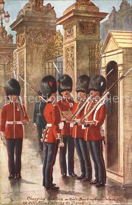 Verlag Tucks Oilette Nr. 3546 E Coldstream Guards Harry Payne