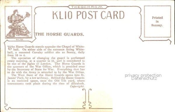 Leibgarde Wache Horse Guards Whitehall London – Bild 2