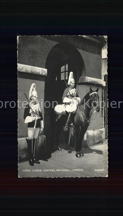 Leibgarde Wache Horse Guards Sentries Whitehall London