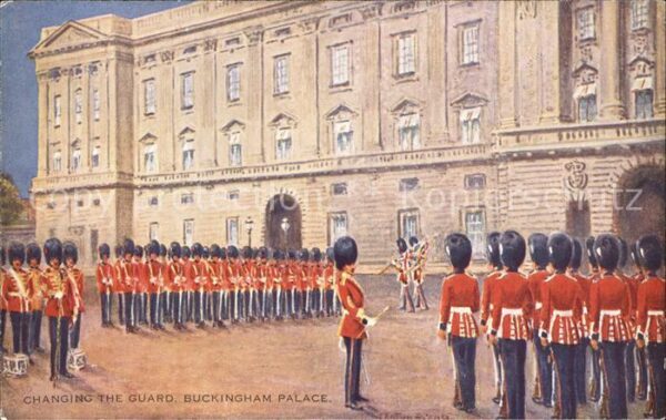 Leibgarde Wache Changing the Guard Buckingham Palace