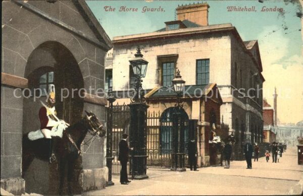 Leibgarde Wache Horse Guards Whitehall London
