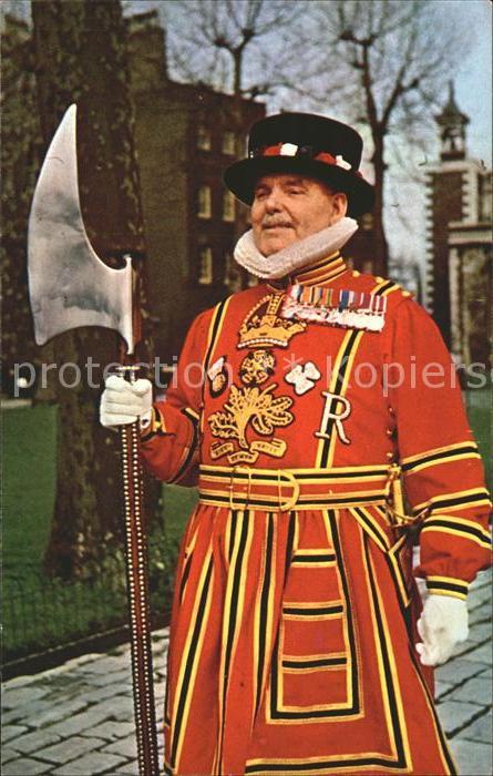 Leibgarde Wache Yeoman Warder Tower of London