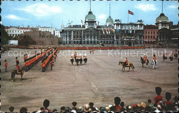 Leibgarde Wache Trooping the Colour London