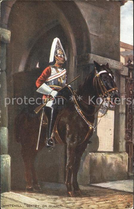 Leibgarde Wache Sentry on Guard Whitehall Verlag-Tucks-