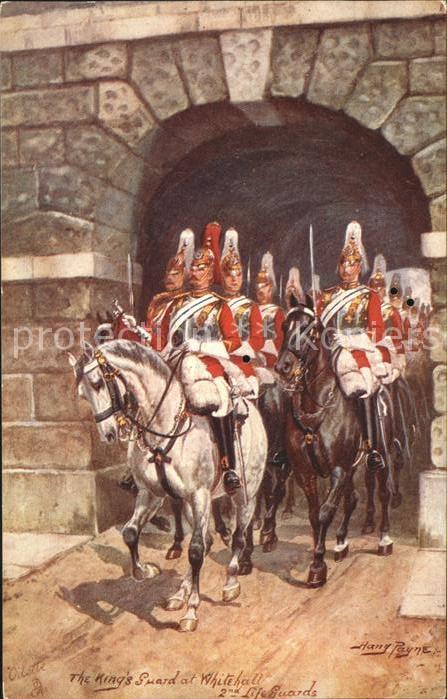 Leibgarde Wache King's Guard Whitehall Harry Payne Verl