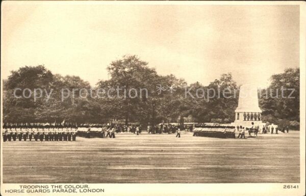 Leibgarde Wache Trooping the Colour Horse Guards Parade